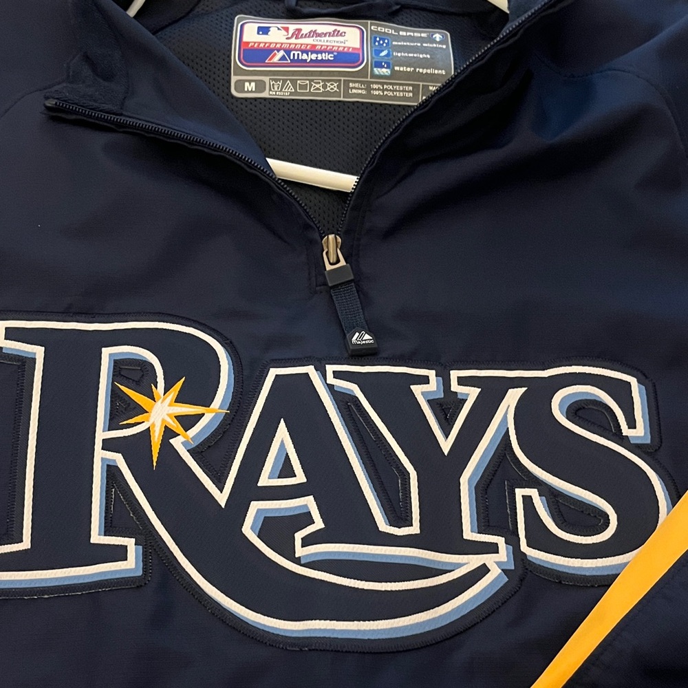 Majestic Navy and Yellow Rays Jacket - Picture 3 of 5